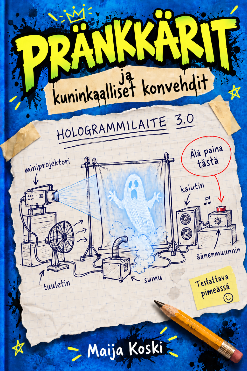 Pränkkärit ja kuninkaalliset konvehdit -kirjan kansi